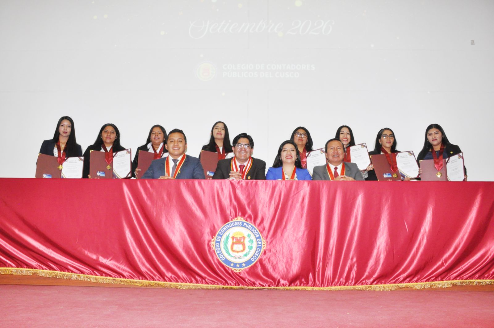 Foto 24 de colegiatura del mes de setiembre 2026