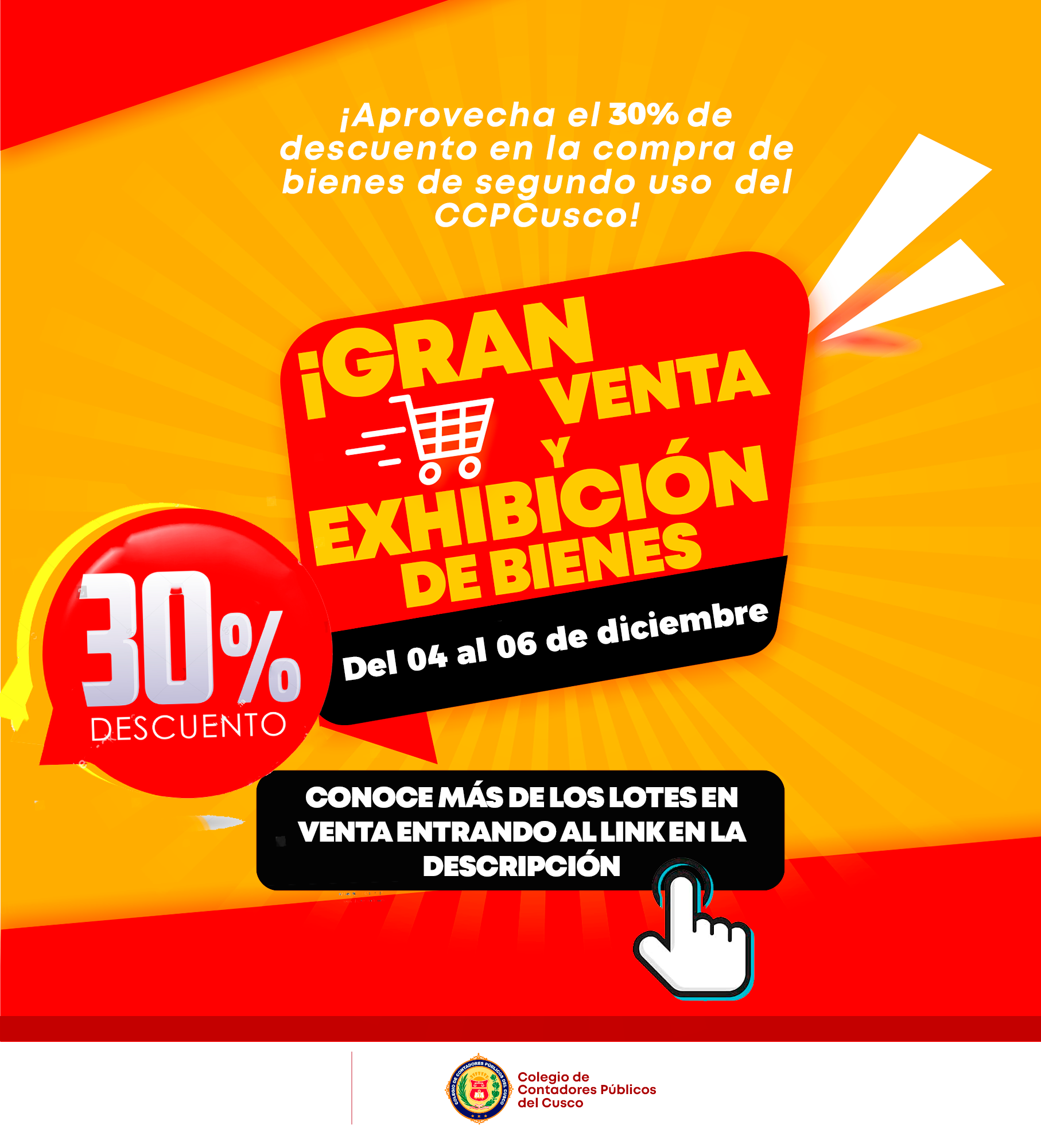 💻🪑 ¡GRAN VENTA DE BIENES! 🏷️