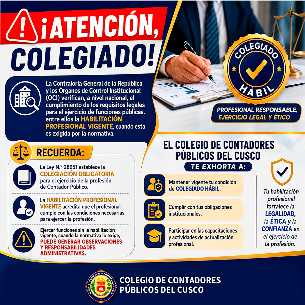 🚨 ¡ATENCIÓN, COLEGIADO! ⚖️