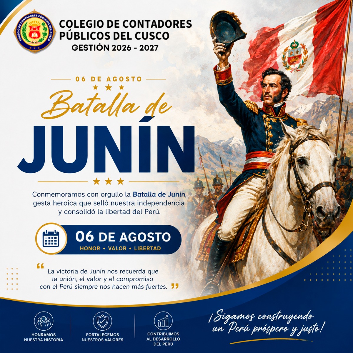 Conmemoración de la Batalla de Junín