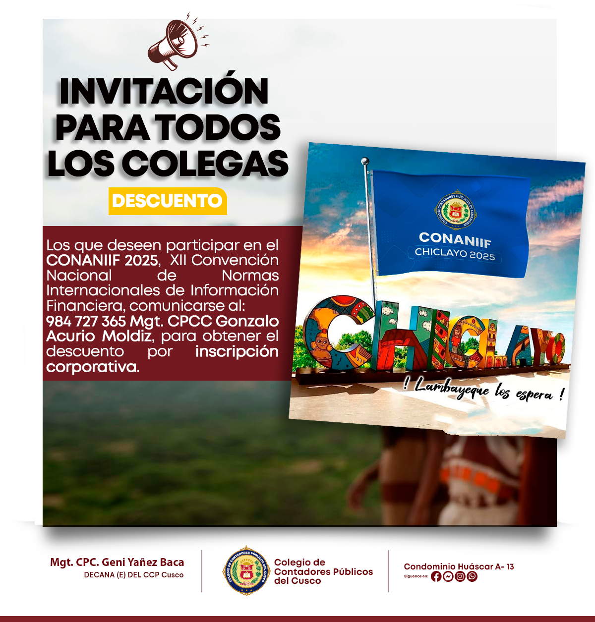 descuento conaniif 2025