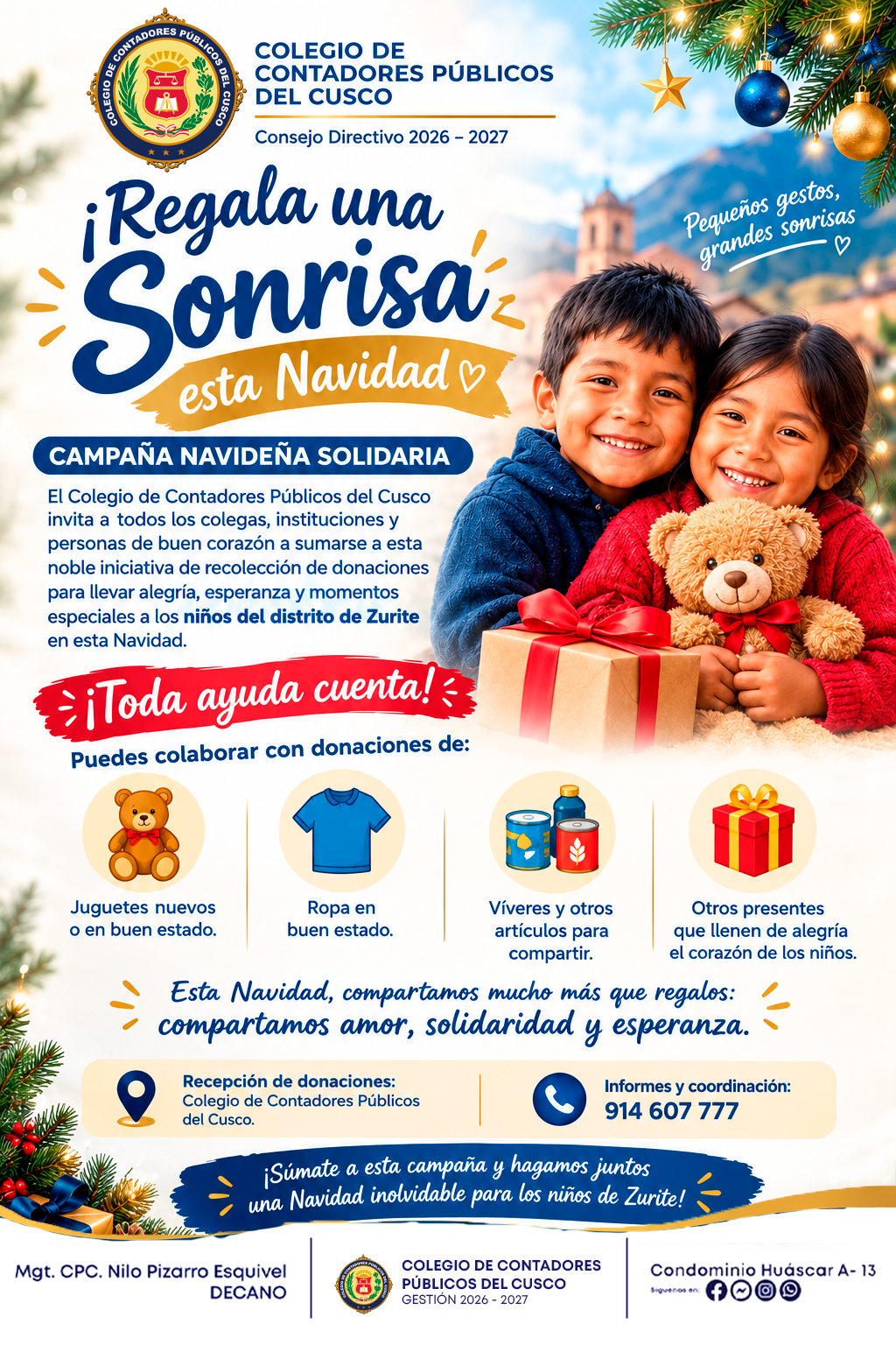 🎄❤️ *¡REGALA UNA SONRISA ESTA NAVIDAD!* 🎁✨