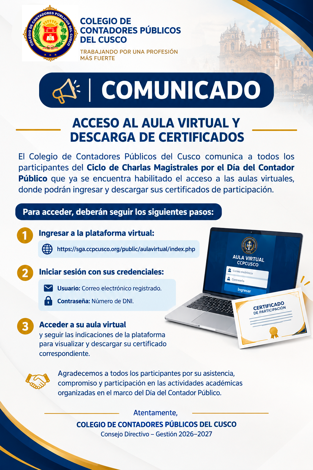 *¡YA PUEDES DESCARGAR TU CERTIFICADO DE PARTICIPACIÓN!*